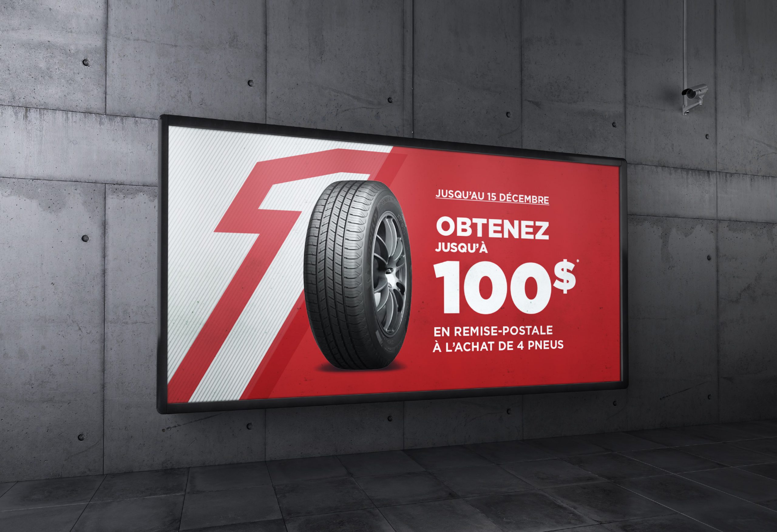 V1 Pneus et mécanique – Création d’une nouvelle bannière pour Point S